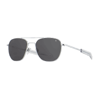 American Optical Pilotenbrille - Silber / True Color grau