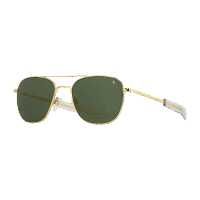 American Optical Pilotenbrille - Gold- / True Color grün