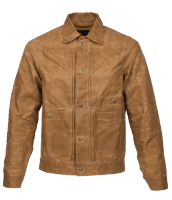 Pike Brothers 1908 Miner Jacket waxed tan