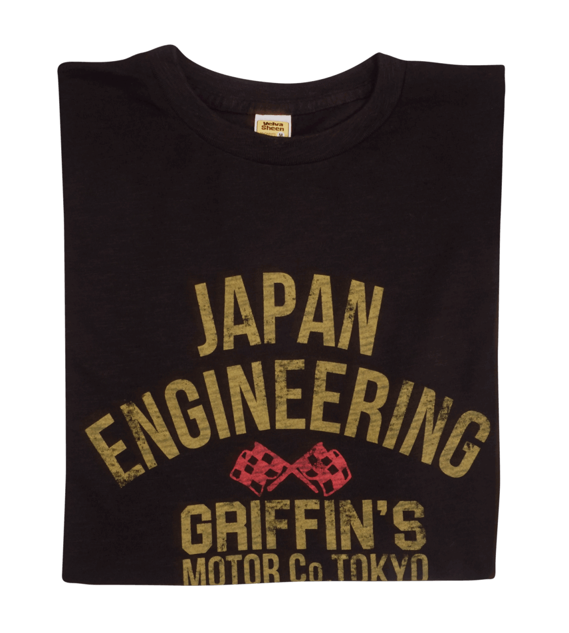Velva Sheen Japan Engineering Tee Black