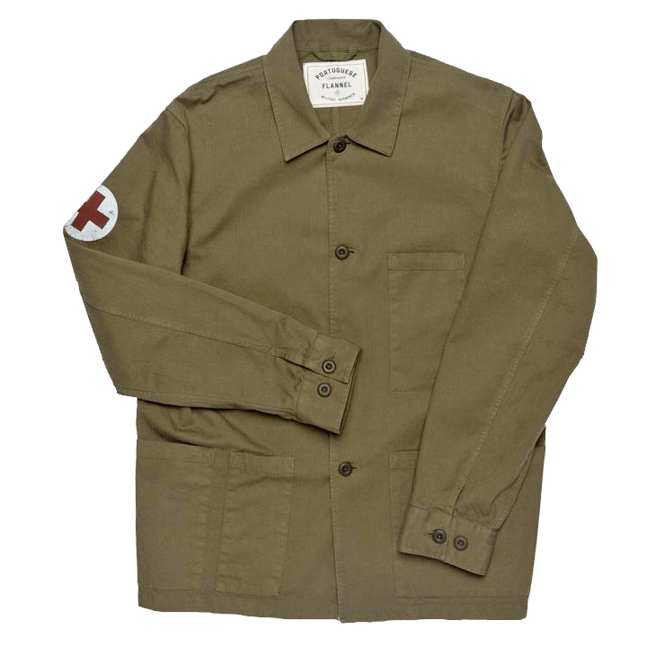 Portuguese Flannel Army Medic Jacket