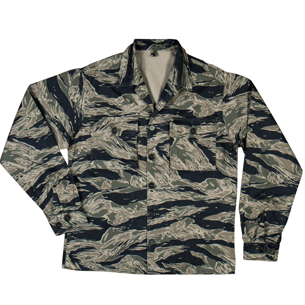 Pike Brothers 1966 Jungle Shirt Tiger Stripe