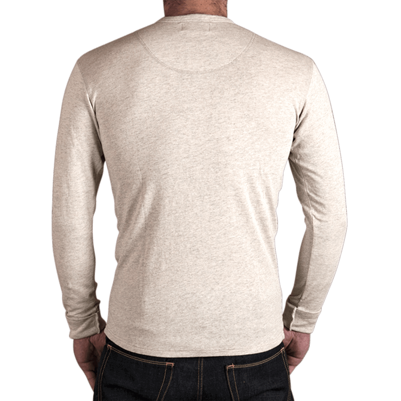 Pike Brothers 1927 Henley Shirt Long Sleeve - ecru