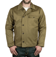 Pike Brothers 1962 A2-Deck Jacket - olive