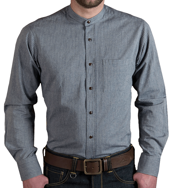Pike Brothers 1923 Buccanoy Shirt Grey Striped